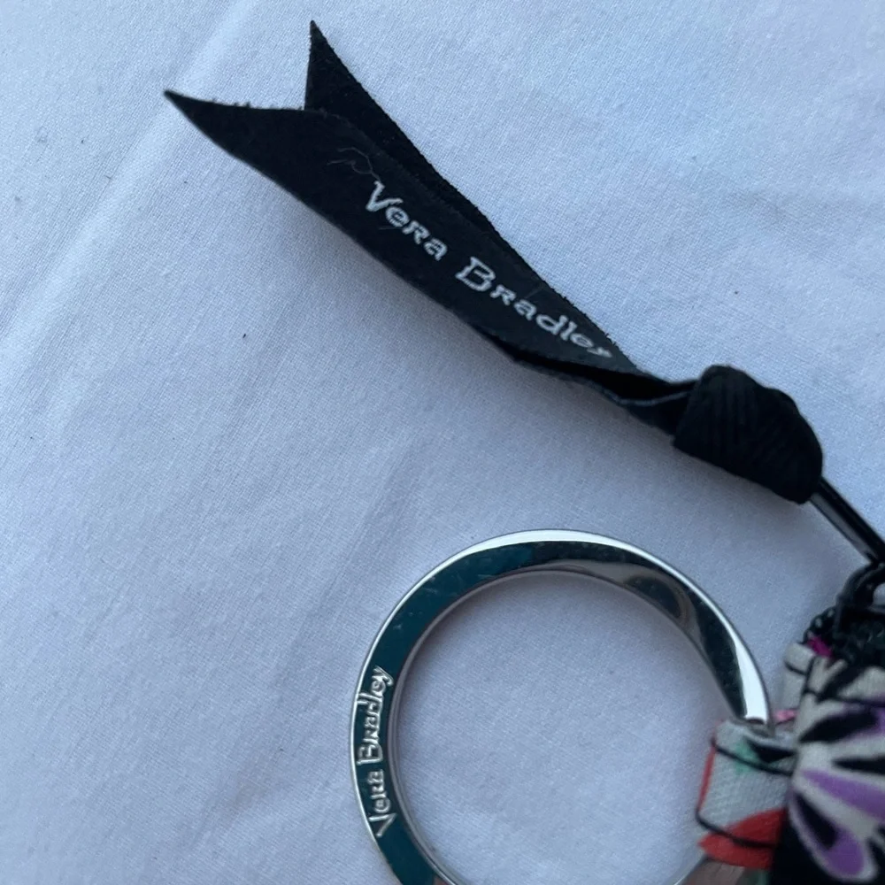 Vera Bradley Floral Keyring ID Holder